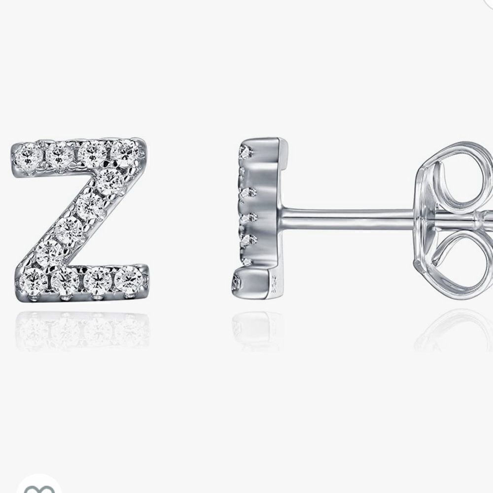 “Z” initial earrings